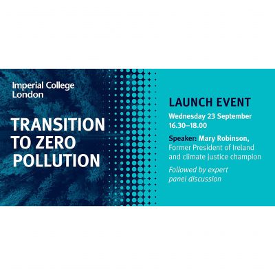 Transition to Zero Pollution Launch Event