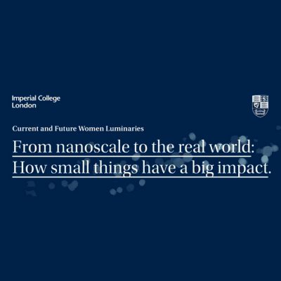 From nanoscale to the real world: How small things have a big impact