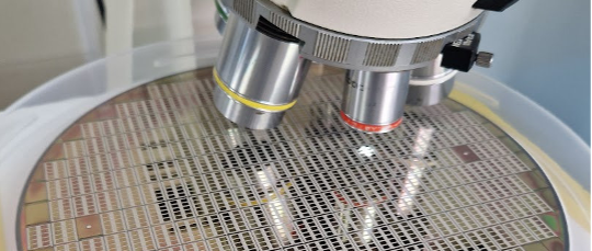 Custom CMOS wafer with screen printed layers for bio-reagents deposition