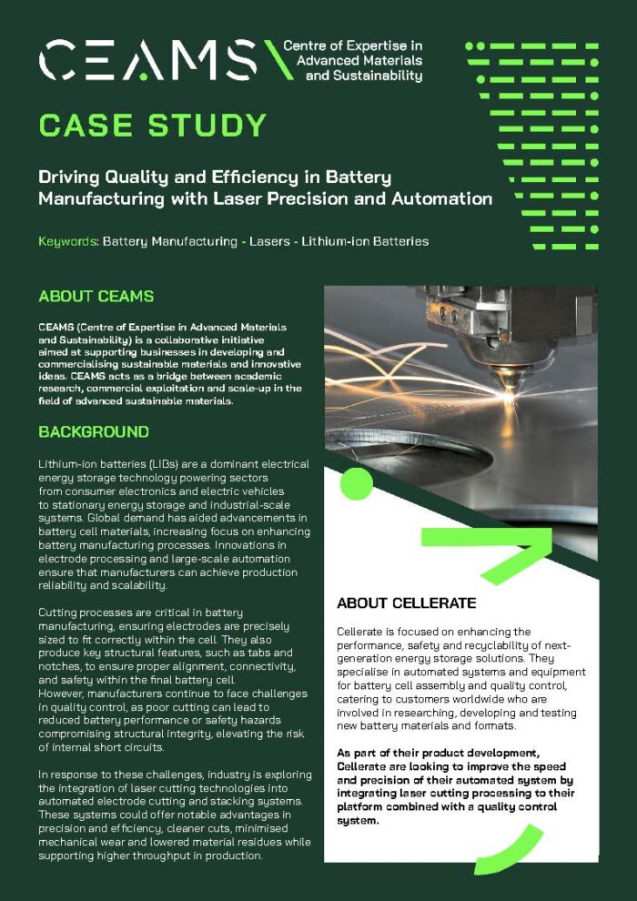 Cellerate x CEAMS Case Study