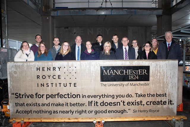 Henry Royce Institute topping-out