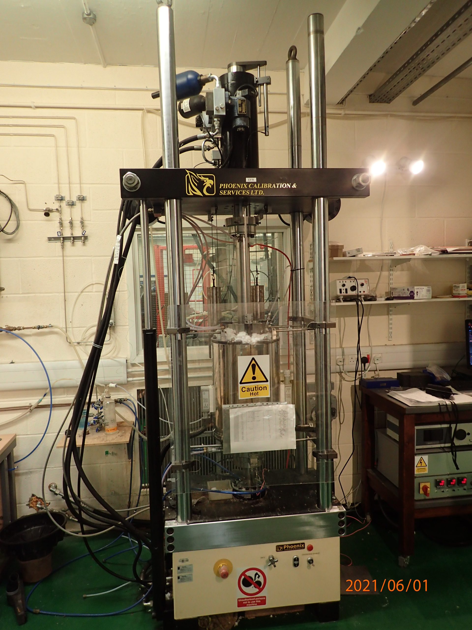 Environmental Fatigue Rig - Henry Royce Institute