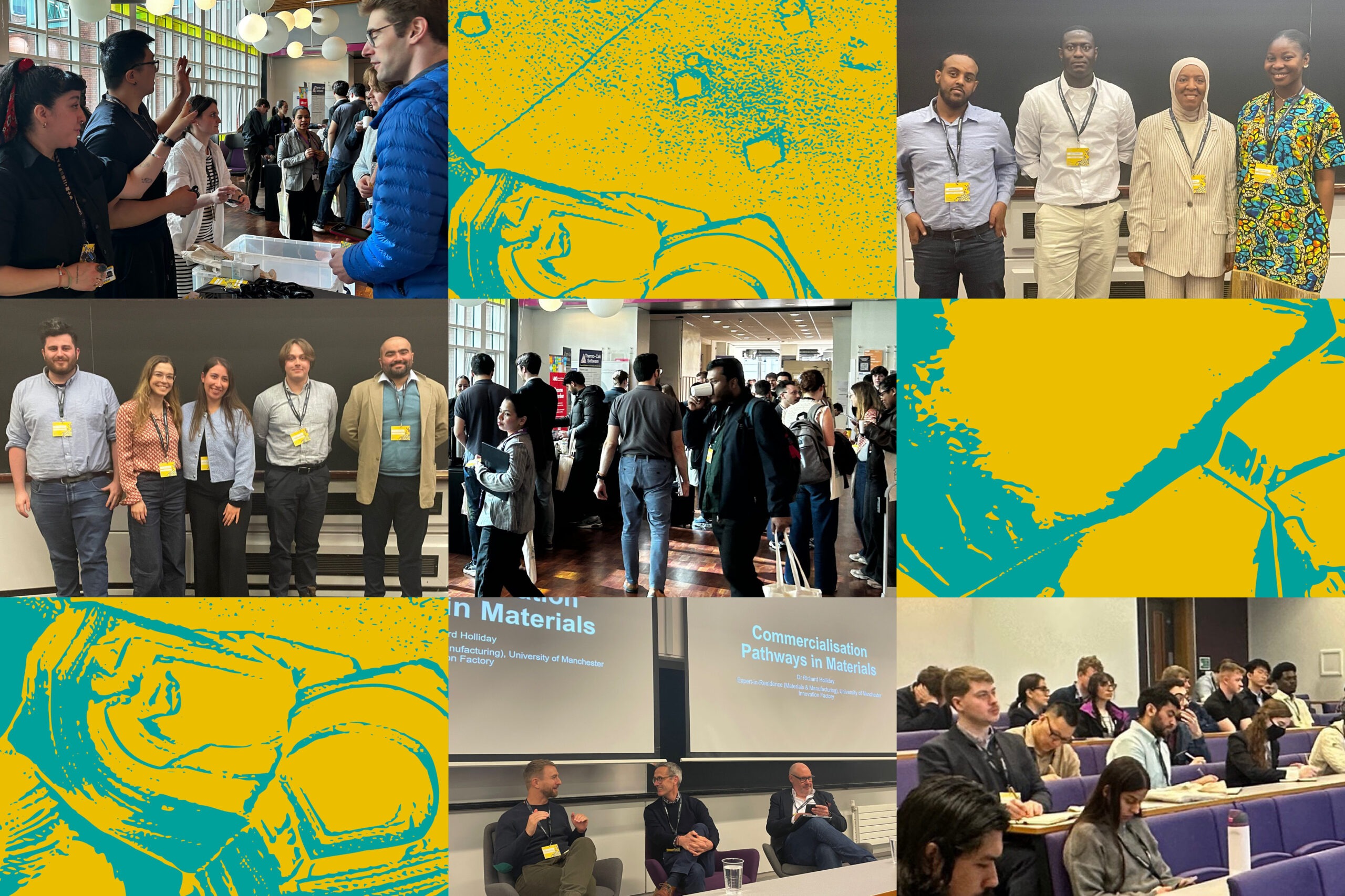 A collage of images featuring highlights from the Royce National PhD Conference 2026
